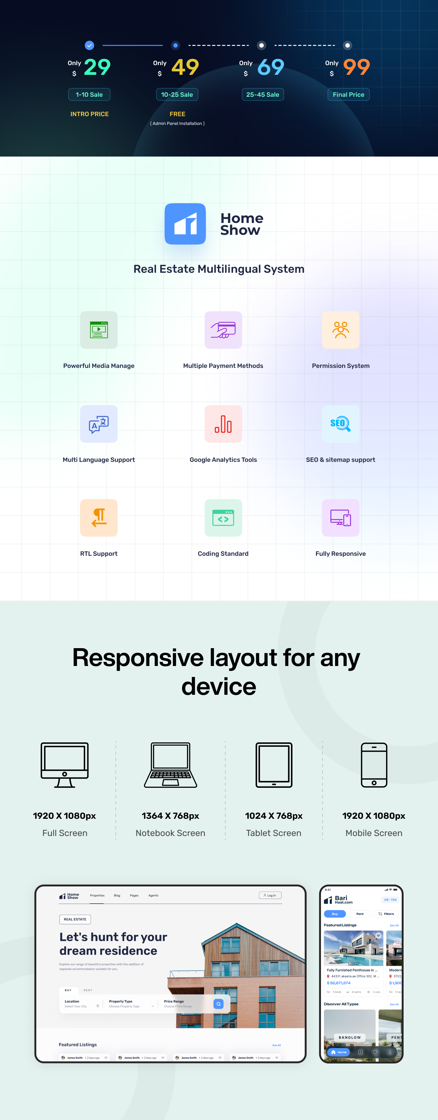 Barihat – Real Estate App Solution | Flutter Mobile App, Laravel API, Next.js Web - 7