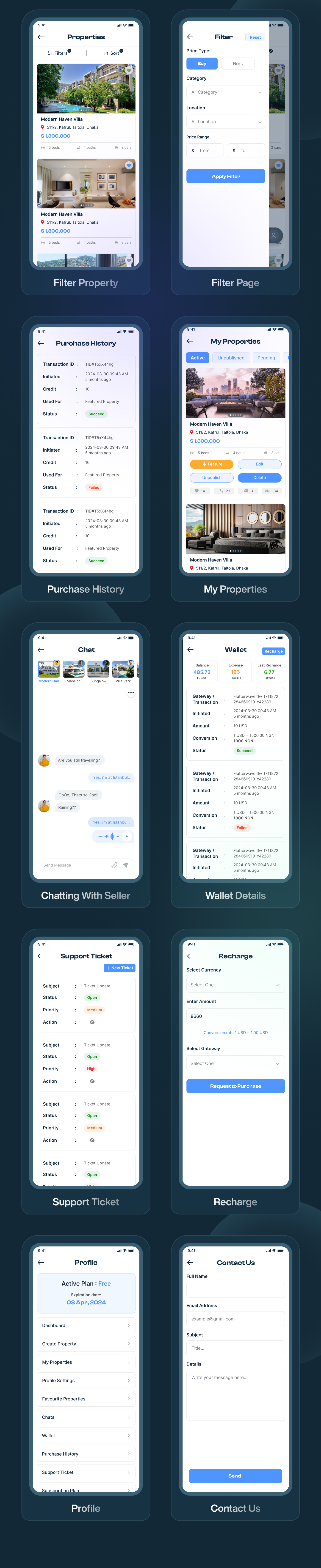 Barihat – Real Estate App Solution | Flutter Mobile App, Laravel API, Next.js Web - 9